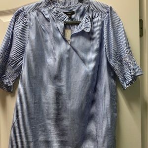 NWT stripes J Crew blouse size S